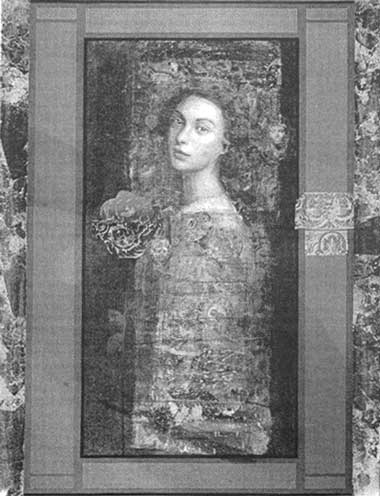 Mersad Berber - Woman with rose II, 1996