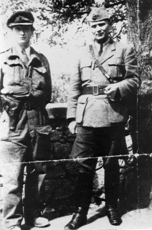 Дикин и Тито у Јајцу 1943. године