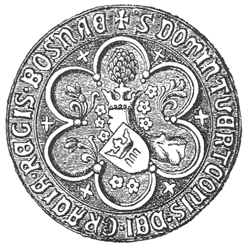 Печат босанског краља Твртка II Котроманића