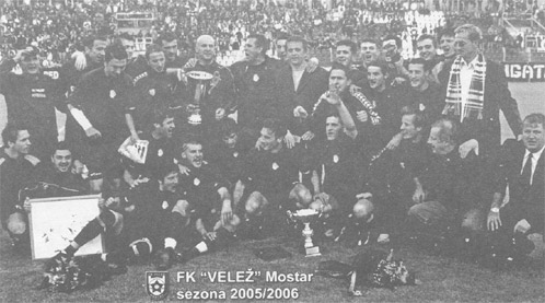 FK ”Velezh” Mostar, sezona 2005/2006.