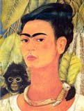 Frida Kahlo - Autoprtret s majmunom